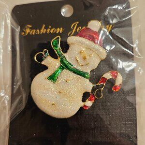 Free W/ Any Purchase Snowman Pin